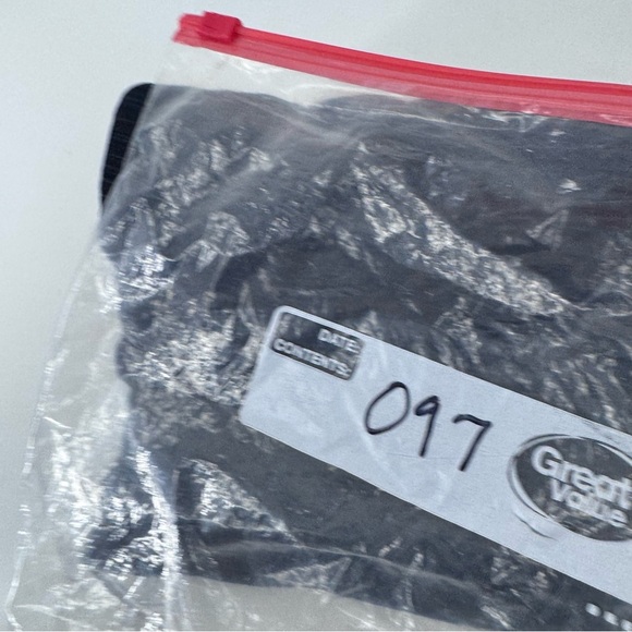 Sleek Black /Blue Boxer Brief long John / pajama pants with Contoured Pouch - Picture 9 of 9